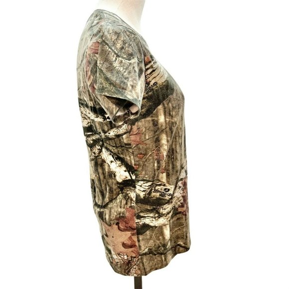 Mossy Oak Break Up Infinity Camouflage T-Shirt Size Medium - Picture 5 of 7